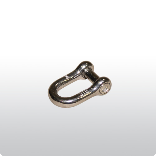 D Shackle Stainless Steel - 6mm