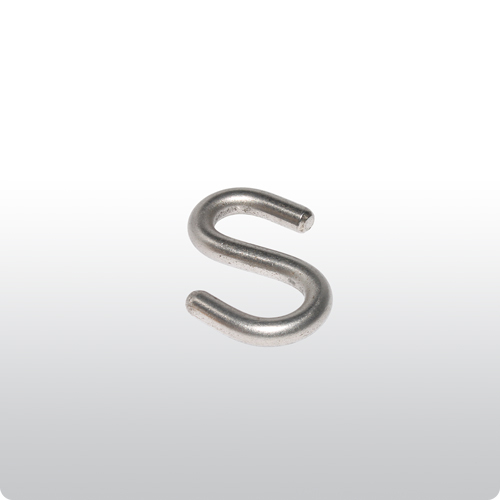 "S" Hook SS 8mm - Chain to Connector